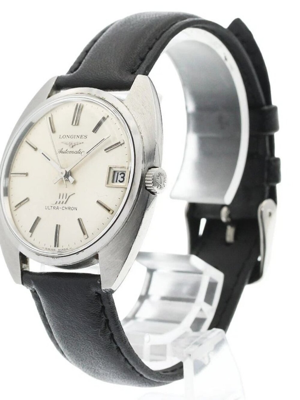 LONGINES Ultracron Date Cal.431 Silver Dial Automatic Men's Watch_965354
